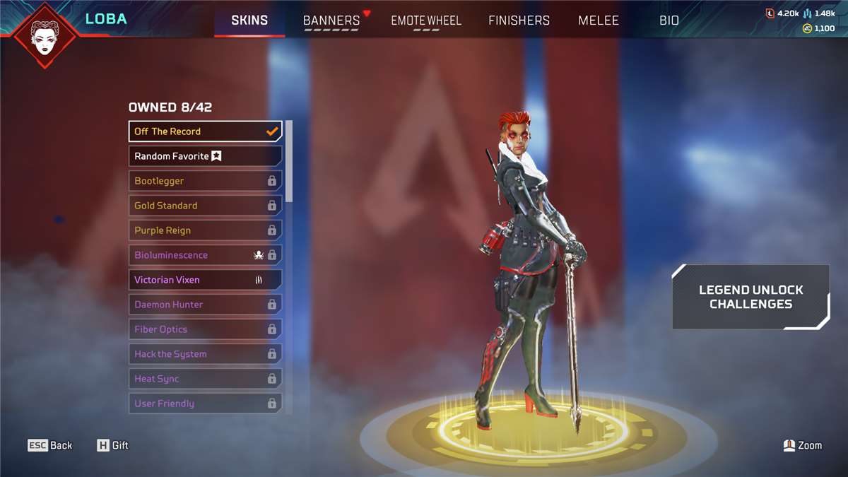 Game account sale Apex Legends